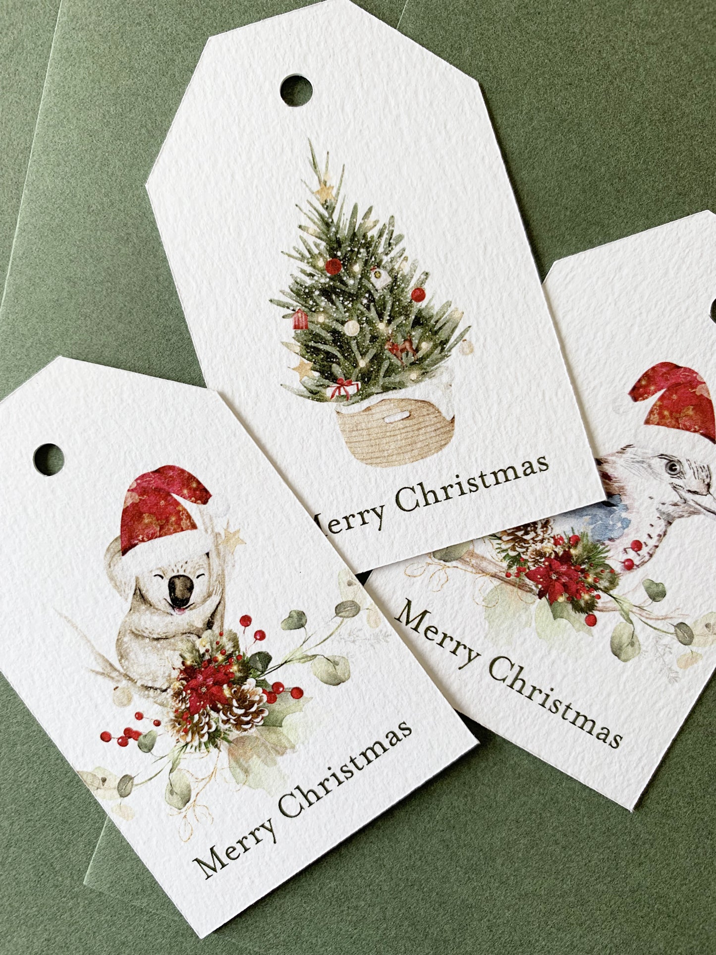 Christmas Gift Tags - Pack of 12