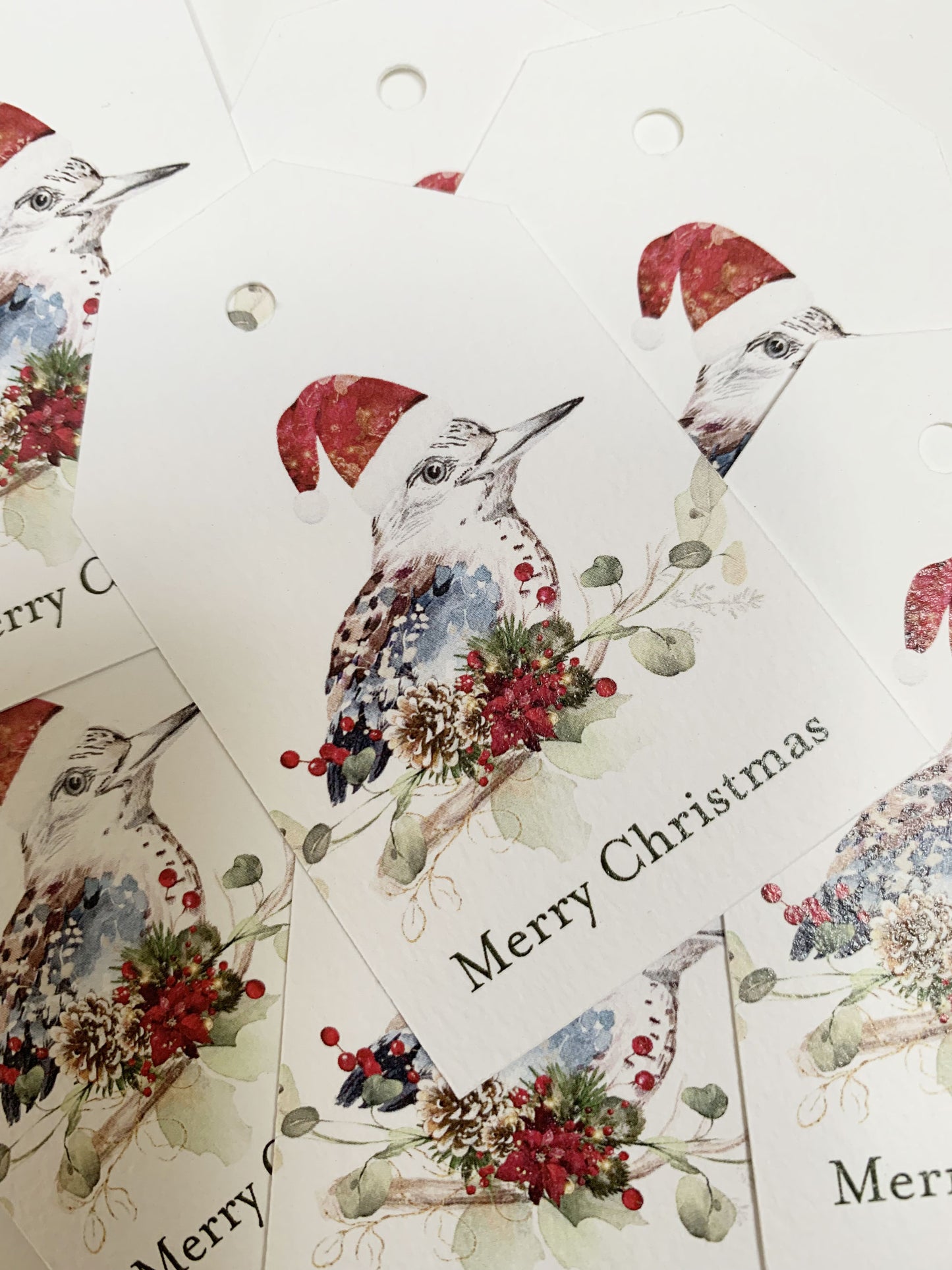 Kookaburra Christmas Gift Tags - Pack of 12