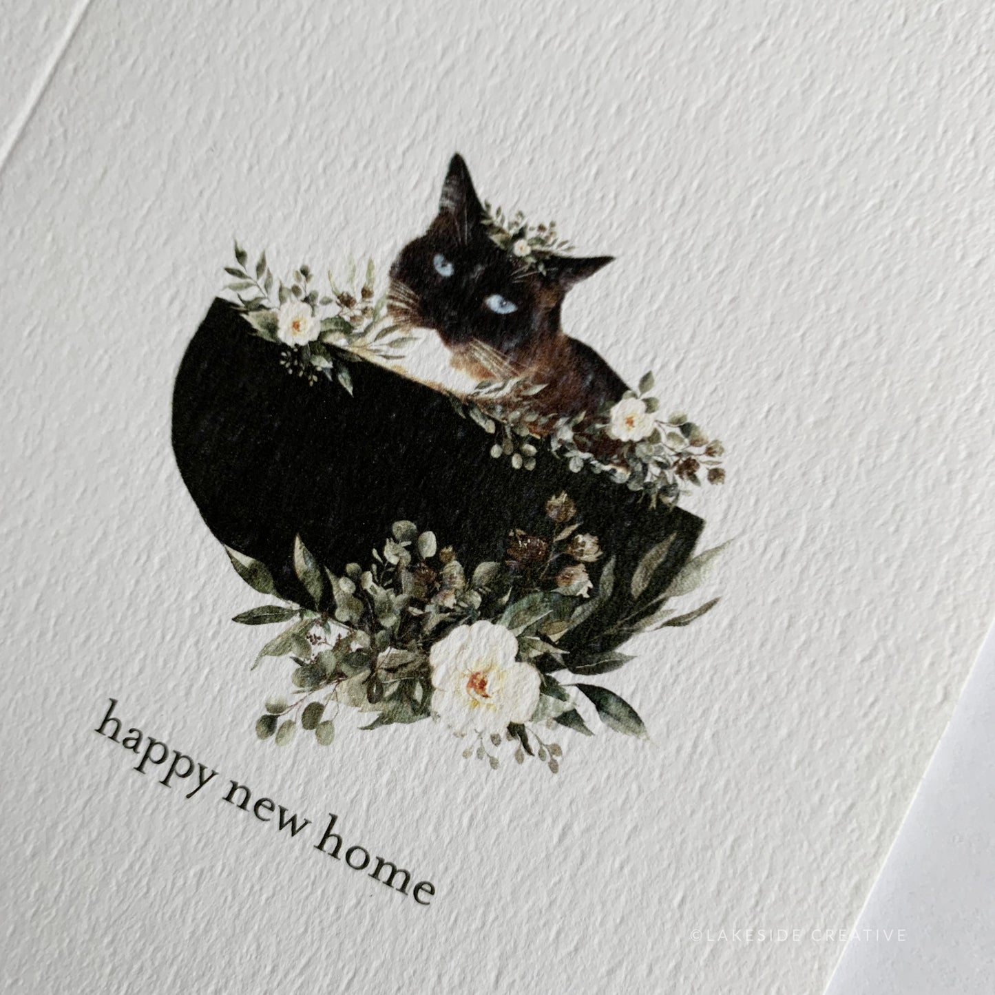 Cat New Home Card - Pet Cards