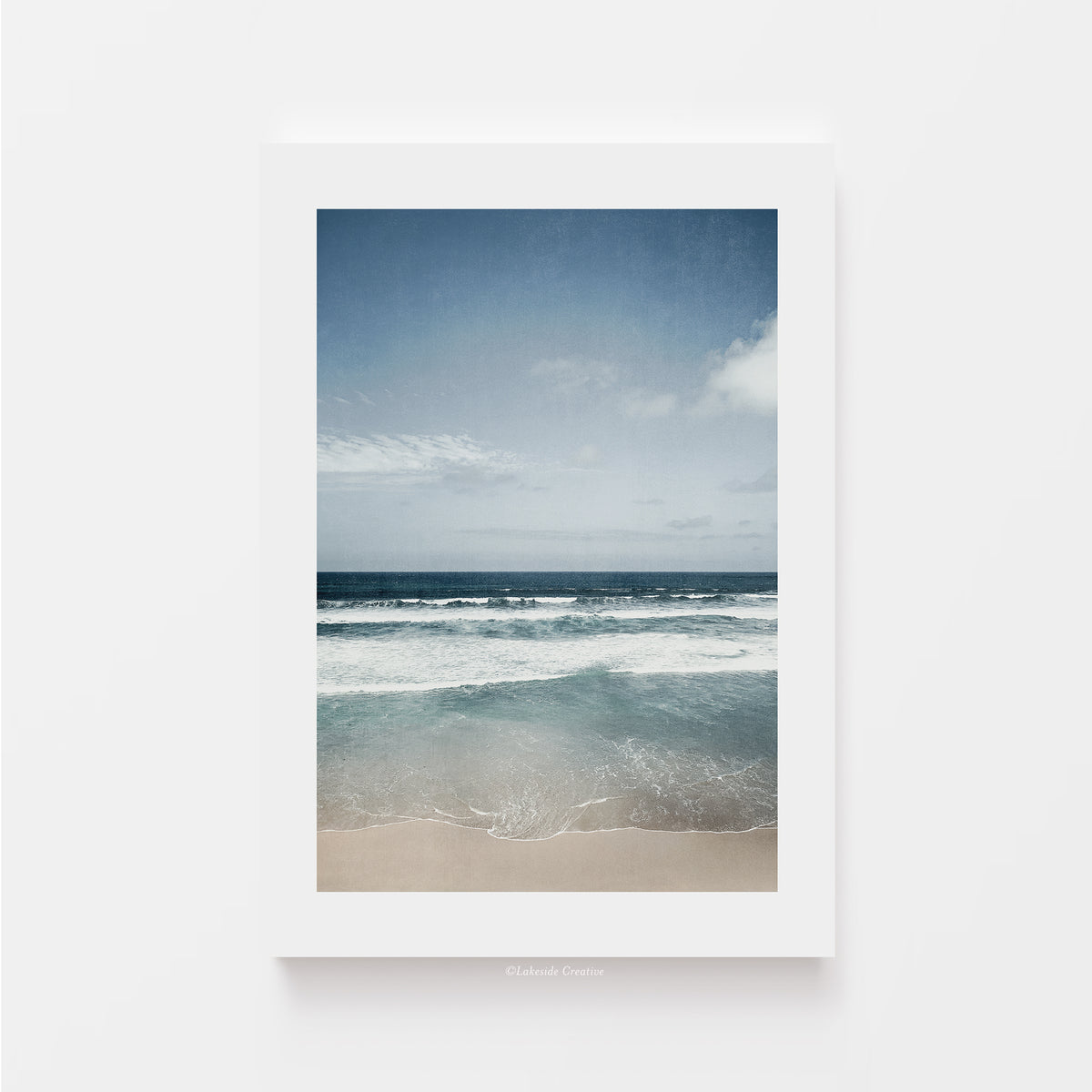 Ocean Blues Print