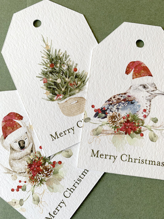 Christmas Gift Tags - Pack of 12
