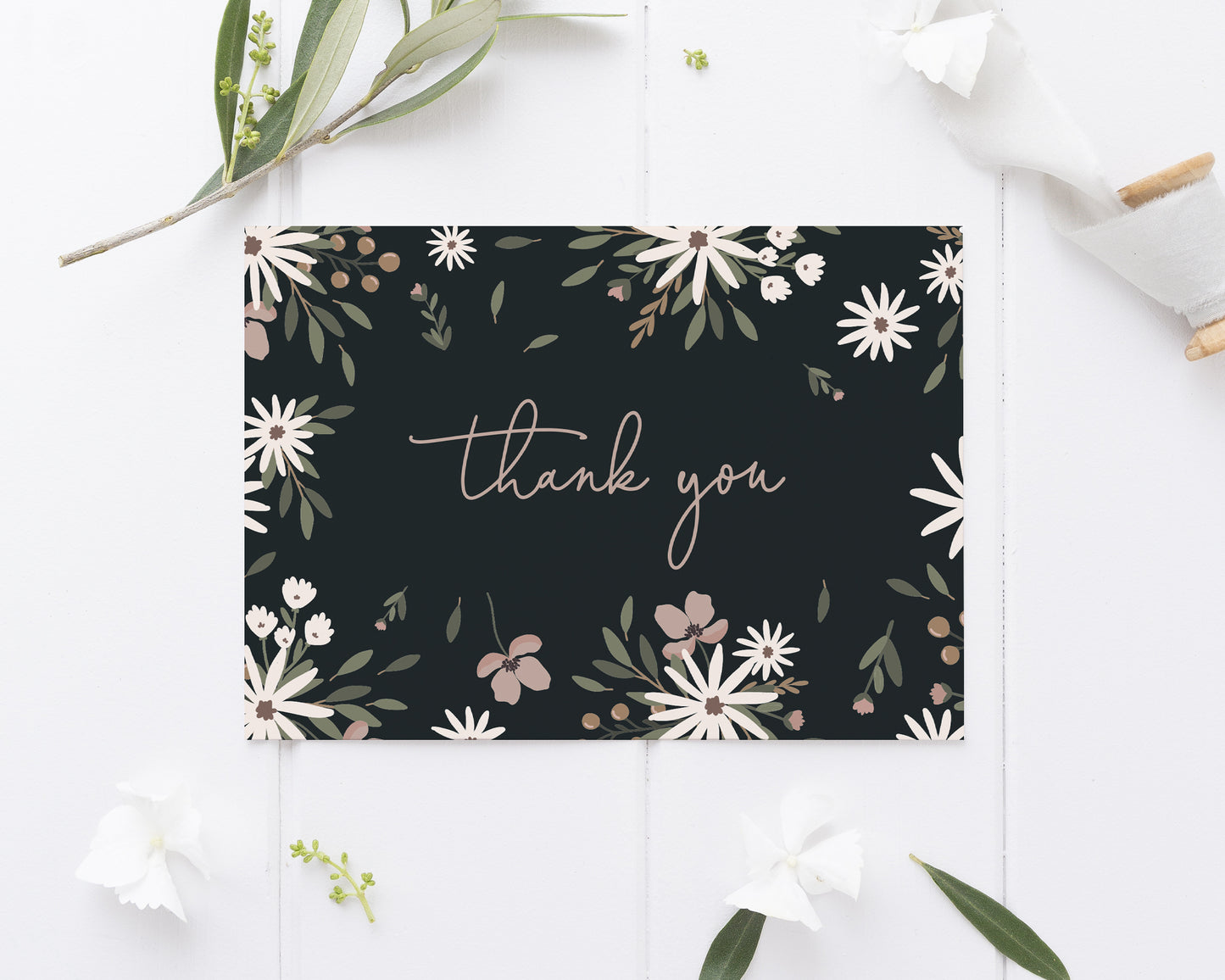 Thank You Flower Card