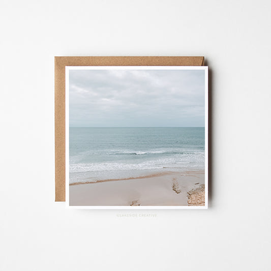 Calm Waves Card | Beach Card | Torquay Front Beach Victoria Surf Coast